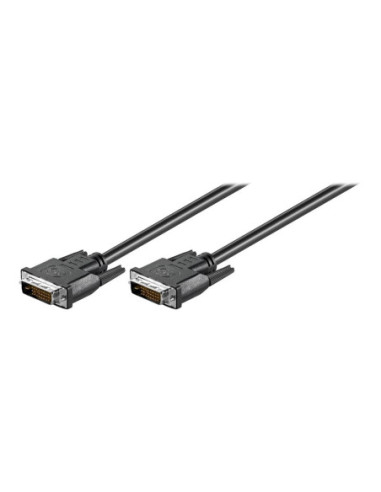 Goobay | DVI-D FullHD cable Dual Link, nickel...