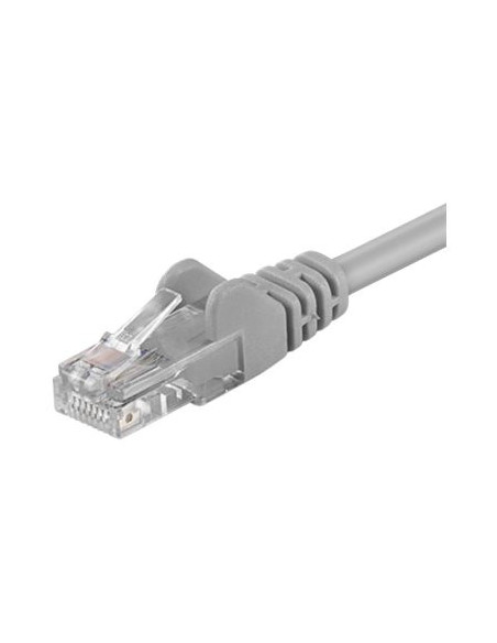 Goobay | CAT 6 patch cable, U/UTP | Grey RJ45 male (8P8C) | RJ45 male (8P8C)
