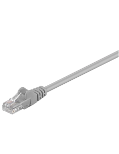 Goobay | CAT 5e patch cable, U/UTP | Grey RJ45 male...