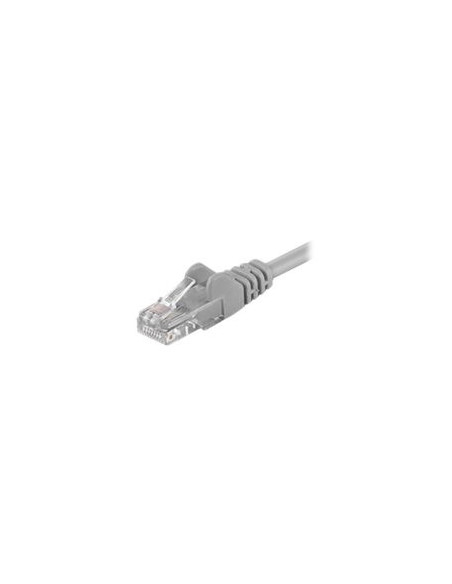 Goobay | CAT 5e patch cable, U/UTP | Grey RJ45 male (8P8C) | RJ45 male (8P8C)