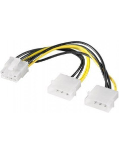 Goobay | Power cable/adapter for PC graphics cards, PCI-E...