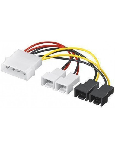 Goobay | Power cable/adapter for PC fans 5.25...