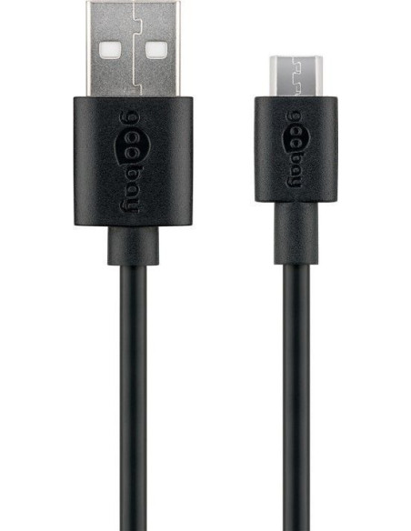Goobay | Micro USB charging and sync cable | 46800 | USB-A to micro-USB USB 2.0 male (type A) | USB 2.0 micro male (type B)