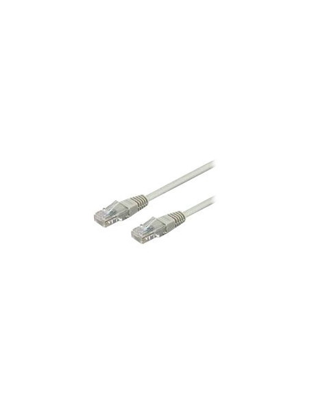 Goobay 68444 CAT 6 patch cable, U/UTP, grey, 10 m | Goobay