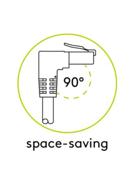 Goobay | Patch Cable | 51515 | RJ-45 | RJ-45 90 