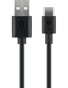 Goobay | USB-C charging and sync cable (USB-A USB-C) |...