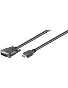 Goobay | DVI-D/HDMI cable, nickel plated | 50580 | DVI-D...