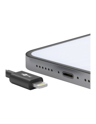 Goobay | Lightning USB-C Charging and Sync...