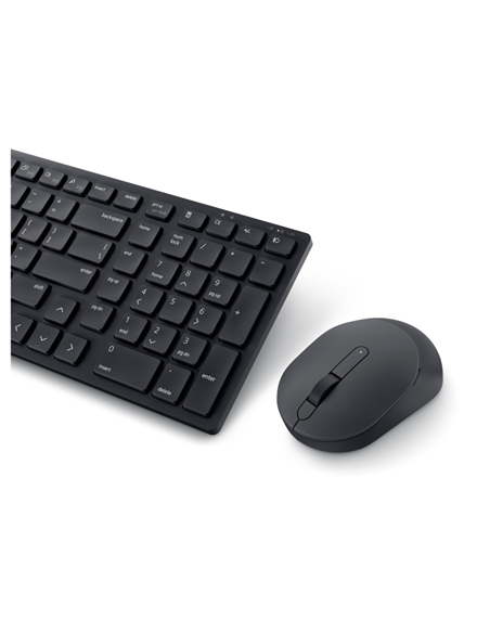 Dell | Silent Keyboard and Mouse | KM555 | Keyboard and Mouse Set | Wireless | Russian | Black | 2.4 GHz, Bluetooth 5.1 | Wirel