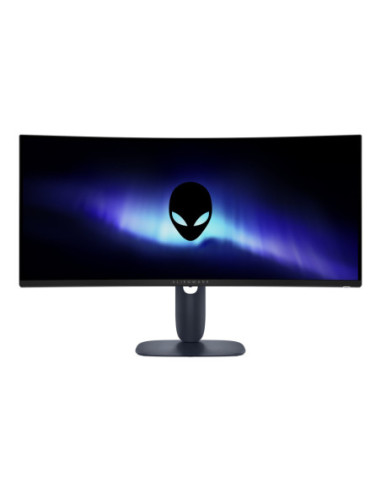 Dell Alienware AW3425DWM | 34 " | VA | WQHD | 21:9 | 180 Hz | 1 ms | 3440 x 1440 pixels | 400 cd/m | HDMI ports quantity 2 | Wa