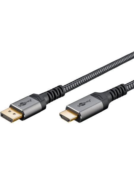 Goobay DisplayPort to HDMI Cable | 65268 | DisplayPort to HDMI
