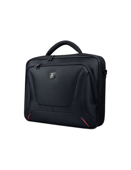 PORT DESIGNS | Courchevel | Fits up to size 15.6 " | Messenger - Briefcase | Black | Shoulder strap