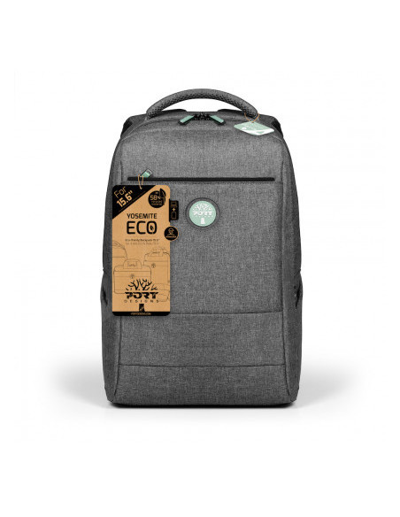 PORT DESIGNS | YOSEMITE Eco XL | Laptop Backpack | Backpack | Grey | Shoulder strap