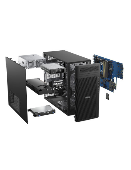 Dell Pro Max Tower T2 Ultra 7 265/16GB (1x16)/512GB/NVIDIA A1000 8 GB/No Kbd/Win11 Pro/3Y Basic OnSite Warranty