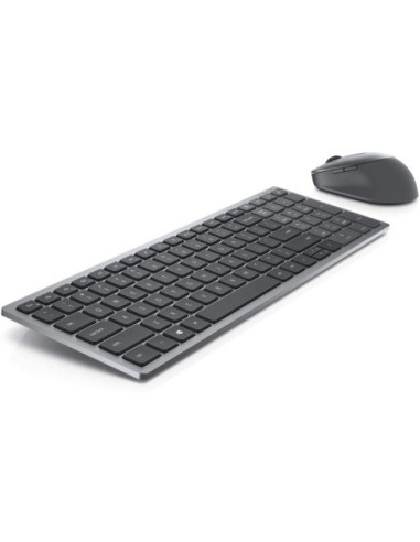 Dell | Keyboard and Mouse | KM7120W | Keyboard and Mouse Set | Wireless | Batteries included | EN/LT | Bluetooth | Titan Gray |