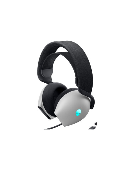 Dell Gaming Headset | Alienware Tri Mode AW725H | Bluetooth | Over-Ear | Microphone | Noise canceling | Wireless | Lunar Light