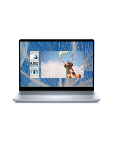 Dell Inspiron 14 2in1 | Ice Blue | 14 " | Touchscreen | FHD+ | 1920 x 1200 pixels | Intel Core 7 | 150U | 16 GB | DDR5 | Solid-
