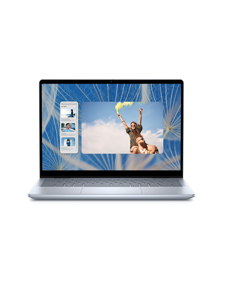 Dell Inspiron 14 2in1 | Ice Blue | 14 " | Touchscreen | FHD+ | 1920 x 1200 pixels | Intel Core 7 | 150U | 16 GB | DDR5 | Solid-