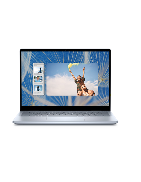 Dell Inspiron 14 2in1 | Ice Blue | 14 " | Touchscreen | FHD+ | 1920 x 1200 pixels | Intel Core 7 | 150U | 16 GB | DDR5 | Solid-