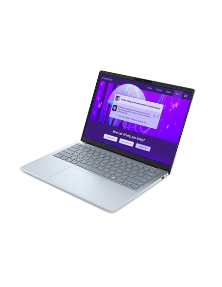 Dell Plus 14 DB1425 | Ice Blue | 14 " | 2.5K | 2560 x 1600 pixels | Intel Core Ultra 9 | 288V | 32 GB | LPDDR5X | Solid-state d