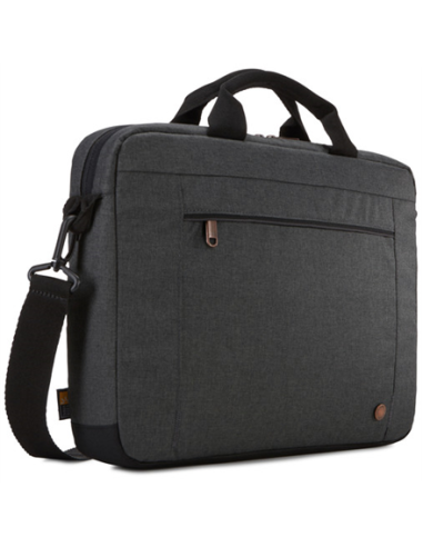 Case Logic | Era Attach | Fits up to size 14 " | Messenger - Briefcase | Obsidian | Shoulder strap