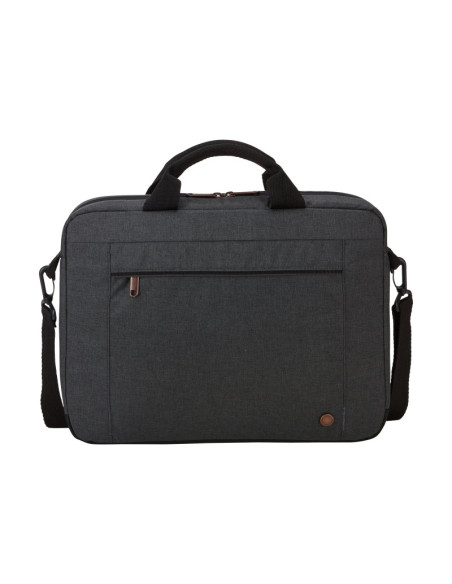 Case Logic | Era Attach | Fits up to size 14 " | Messenger - Briefcase | Obsidian | Shoulder strap