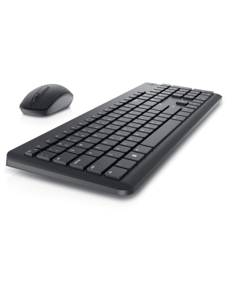 Dell | Keyboard and Mouse | KM3322W | Keyboard and Mouse Set | Wireless | Batteries included | Russian | Black | Wireless conne