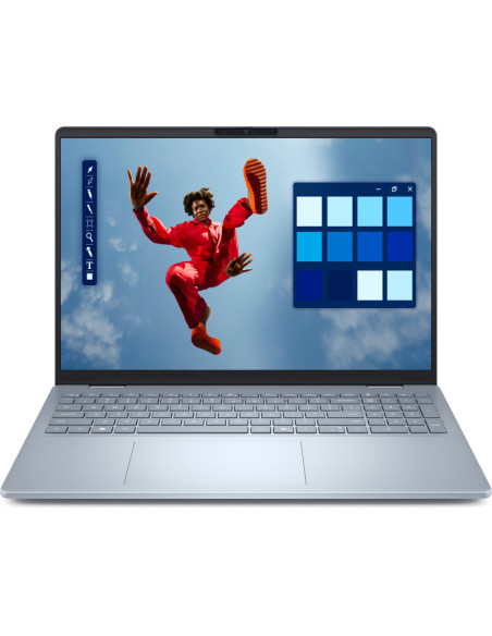 Dell 16 Plus DB16250/Ultra 7 256V/16GB/512GB SSD/16.0" 2.5K/Arc/FgrPr/WLAN + BT/US Backlit Kb/4 Cell/W11Pro/ 3yrs Prosupport