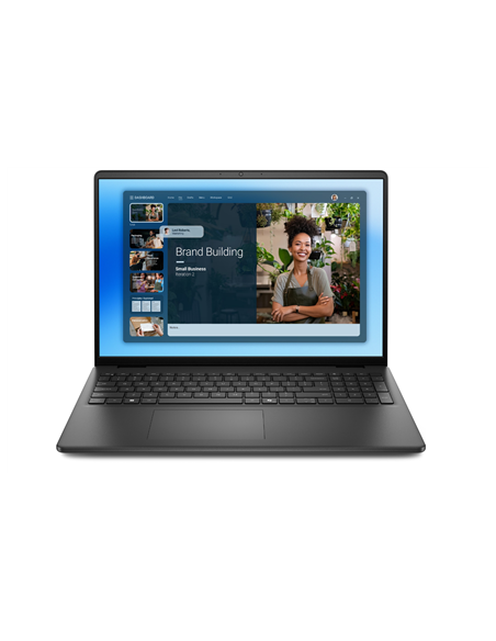 Dell 16 DC16250 | Carbon Black | 16 " | FHD+ | 1920 x 1200 pixels | Anti-glare | Intel Core 7 | 150U | 16 GB | DDR5 | Solid-sta
