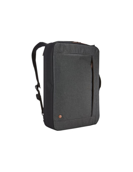 Case Logic | Era Hybrid Briefcase | Fits up to size 15.6 " | Messenger - Briefcase/Backpack | Obsidian | Shoulder strap