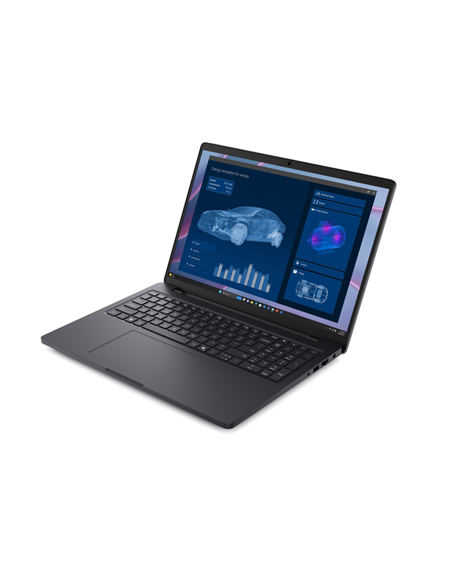 Dell Pro Max 16 MC16255 | 16 " | FHD+ | AMD Ryzen AI 9 HX PRO | 370 | 64 GB | LPDDR5x | Solid-state drive capacity 1000 GB | NV