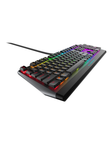 Dell | Alienware Gaming Keyboard | AW510K | Dark Gray | Mechanical Gaming Keyboard | Wired | RGB LED light | EN | English | Num