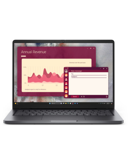 Dell Pro 14 PC14250 / U5 235U/ 16GB/ 512GB SSD/ FgrPr & SmtCd/ FHD IR Cam & Mic/ WLAN + BT/ 14.0" FHD+/ Nord Backlit Kb/ 65W/ W1