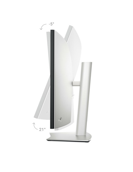 LCD Monitor, DELL, 210-BMDV, 39.7", Curved/21 : 9, Swivel, Height adjustable, Tilt, Matte, Panel IPS, 5120x2160, 21:9, 120 Hz,