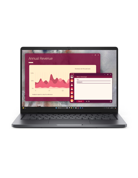 Dell Pro 14 | Platinum silver | 14 " | IPS | FHD+ | 1920 x 1200 pixels | Anti-glare | AMD Ryzen AI 7 PRO | 350 | 16 GB | DDR5 |