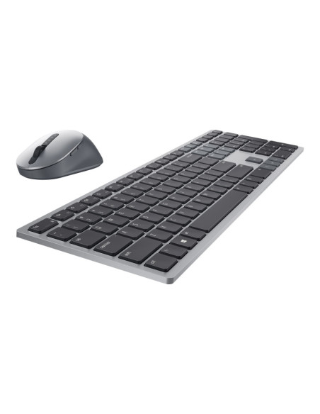 Dell Premier Multi-Device Keyboard and Mouse | KM7321W | Keyboard and Mouse Set | Wireless | Ukrainian | Titanium Gray | 2.4 GH