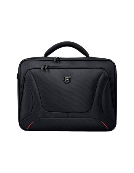PORT DESIGNS | Courchevel | Fits up to size 17.3 " | Messenger - Briefcase | Black | Shoulder strap