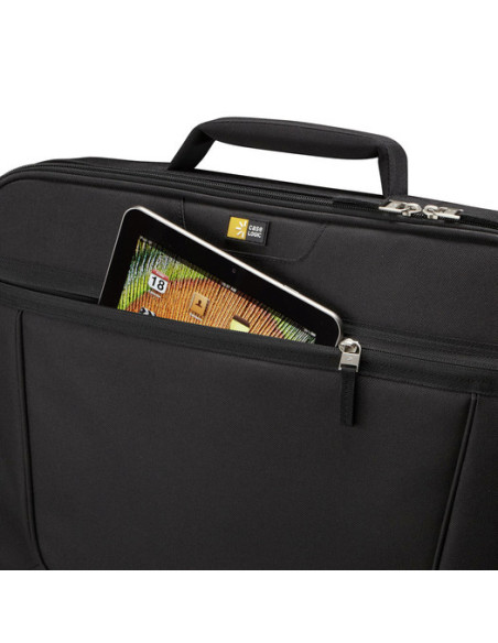 Case Logic | VNCI215 | Fits up to size 15.6 " | Messenger - Briefcase | Black | Shoulder strap