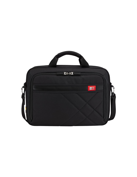 Case Logic | DLC117 | Casual Laptop Bag | Fits up to size 17 " | Laptop Bag | Black | Shoulder strap