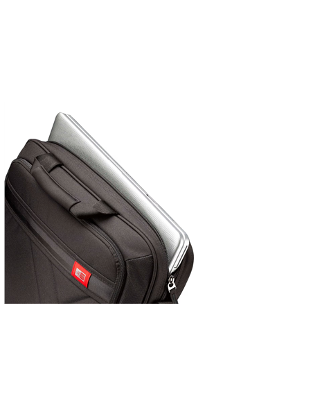 Case Logic | DLC117 | Casual Laptop Bag | Fits up to size 17 " | Laptop Bag | Black | Shoulder strap
