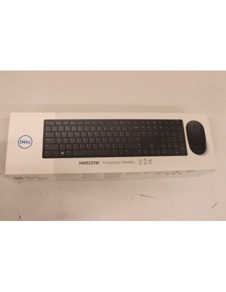 SALE OUT. | SALE OUT. Dell | Pro Keyboard and Mouse (RTL BOX) | KM5221W | Keyboard and Mouse Set | Wireless | Batteries include