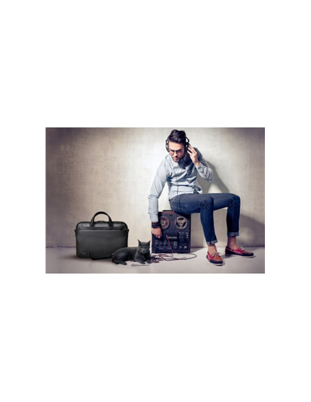 PORT DESIGNS | Zurich | Fits up to size 15.6 " | Messenger - Briefcase | Black | Shoulder strap