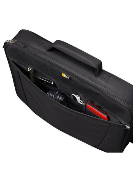 Case Logic | VNCI217 | Fits up to size 17.3 " | Messenger - Briefcase | Black | Shoulder strap
