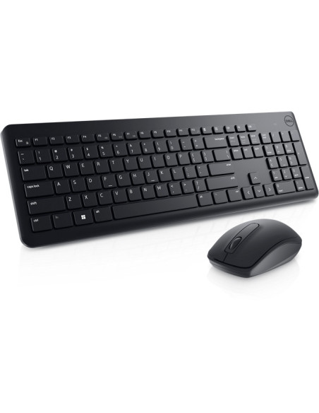 Dell | Keyboard and Mouse | KM3322W | Keyboard and Mouse Set | Wireless | Batteries included | Russian | Black | Wireless conne