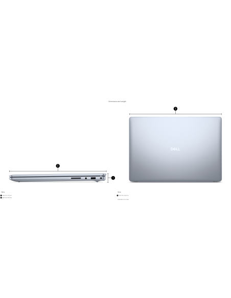 Dell 16 DC16251 | Platinum Silver | 16 " | 2.5K | 2560 x 1600 pixels | Anti-glare | Intel Core 7 | 150U | 16 GB | DDR5 | Solid-