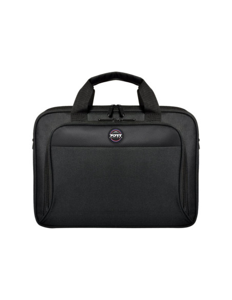 PORT DESIGNS | 105064 | HANOI II CLAMSHELL | Fits up to size 15.6 " | Messenger - Briefcase | Black | Shoulder strap