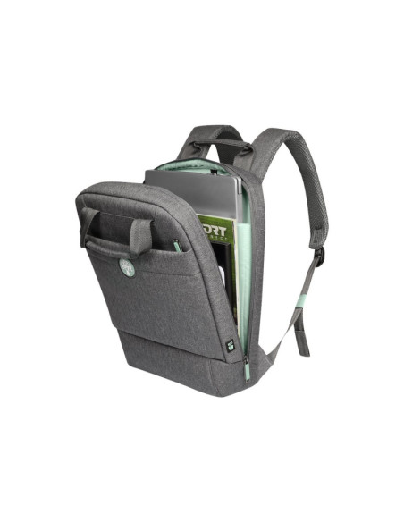 PORT DESIGNS | YOSEMITE Eco | Laptop Backpack | Backpack | Grey | Shoulder strap