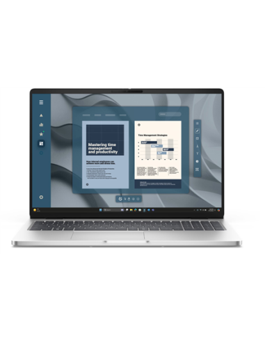 Dell Pro 16 PC16255 | Platinum Silver | 16 " | IPS | FHD+ | 1920 x 1200 pixels | Anti-glare | AMD Ryzen AI 7 | 350 | 16 GB | DD