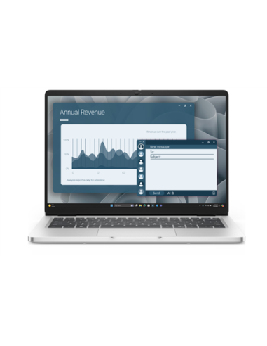 Dell Pro 14 PC14255 | Platinum Silver | 14 " | IPS | FHD+ | 1920 x 1200 pixels | Anti-glare | AMD Ryzen AI 7 | 350 | 16 GB | DD