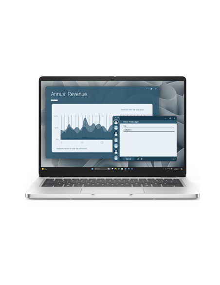 Dell Pro 14 PC14255 | Platinum Silver | 14 " | IPS | FHD+ | 1920 x 1200 pixels | Anti-glare | AMD Ryzen AI 7 | 350 | 16 GB | DD